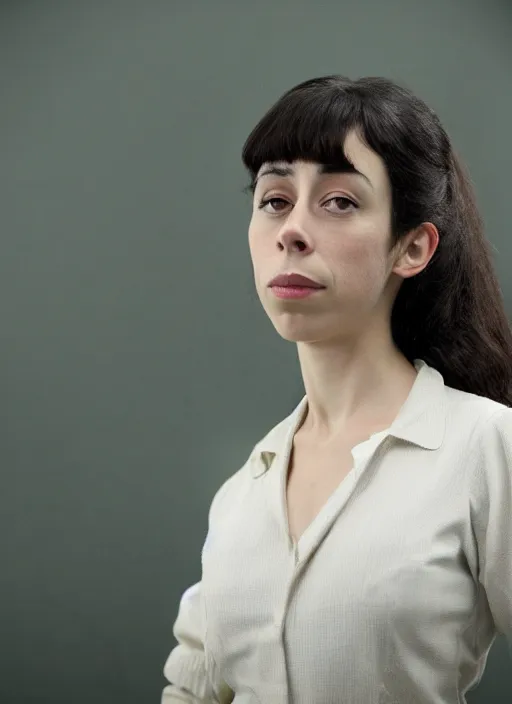 Image similar to full length photo of Oona Chaplin in the style of Jiro Taniguchi, full body, not realistic, sharp focus, 8k high definition, insanely detailed, intricate, elegant