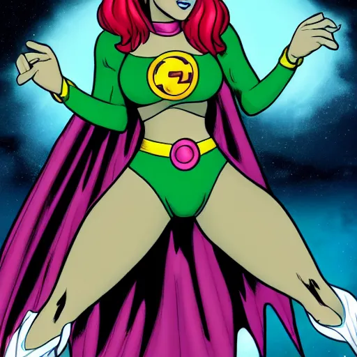 Image similar to dc comics starfire