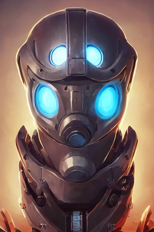 Image similar to epic mask helmet robot ninja portrait stylized as fornite style game design fanart by concept artist gervasio canda, behance hd by jesper ejsing, by rhads, makoto shinkai and lois van baarle, ilya kuvshinov, rossdraws global illumination radiating a glowing aura global illumination ray tracing hdr render in unreal engine 5