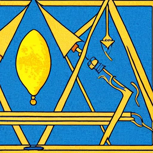 Prompt: masonic illustration of lemonparty