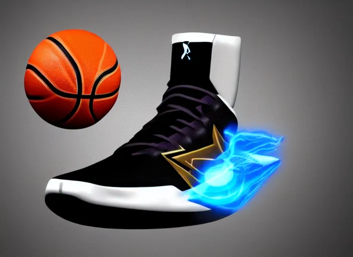 Prompt: basketball sneakers concept of mr. fantastic, trending on artstation, smooth, sharp focus