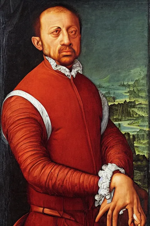 Image similar to renaissance portrait of leroyce hawkins