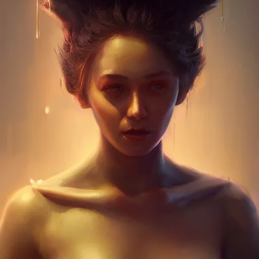 Prompt: a beautiful portrait of a female huggy wuggy from poppy playtime video game, full body, oil painting, Greg Rutkowski, Charlie Bowater, Beeple, unreal 5, DAZ, hyperrealistic, octane render, RPG portrait, dynamic lighting, fantasy art, beautiful face