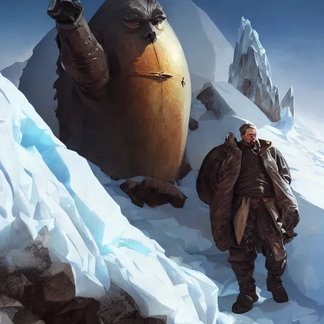 Prompt: christof romuald by stanley artgerm lau, antarctica, wlop, rossdraws, frank frazetta, andrei riabovitchev, marc simonetti