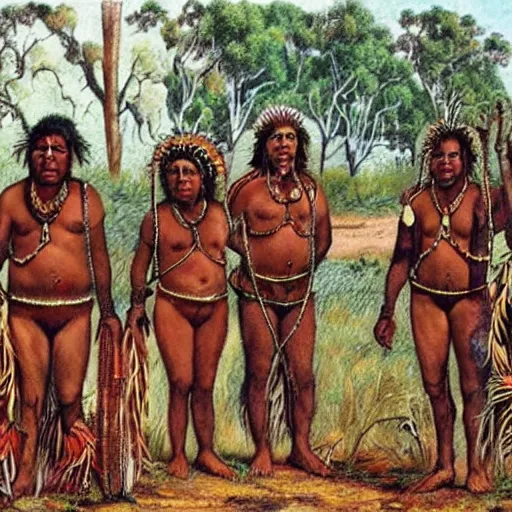 Prompt: aboriginal Australian