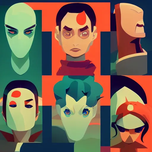 Image similar to face icon stylized minimalist toxic crusaders, loftis, cory behance hd by jesper ejsing, by rhads, makoto shinkai and lois van baarle, ilya kuvshinov, rossdraws global illumination