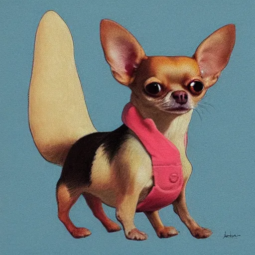 Charmant Chihuahua Dans Un Bandeau Pastel : L'accessoire Parfait Pour  Printemps Ai Généré Illustration Stock - Illustration du corgi, chihuahua:  273190377
