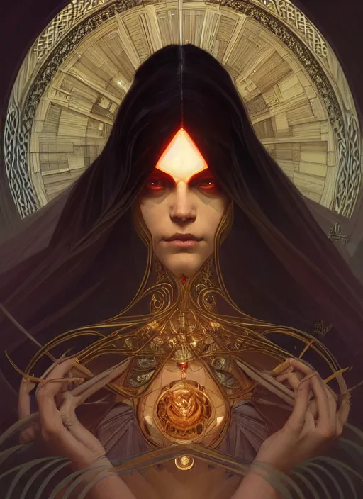 Prompt: symmetry!! portrait of demon, intricate, elegant, highly detailed, digital painting, artstation, concept art, smooth, sharp focus, illustration, art by artgerm and greg rutkowski and alphonse mucha