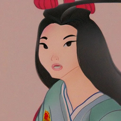 Prompt: realistic photo of mulan, realism, person, high detail, portrait,