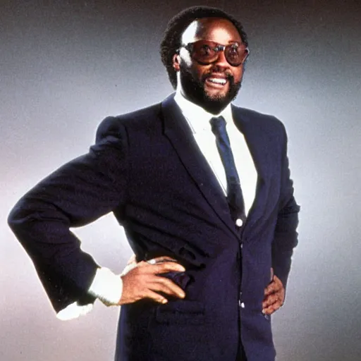 Prompt: mike tomlin as doctor who, 1 9 8 0 s, wide shot