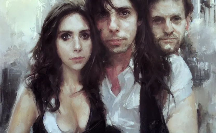 Image similar to alison brie jeremy mann