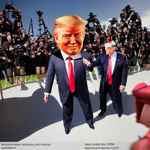 Image similar to trump t _ pose, by professional photographer