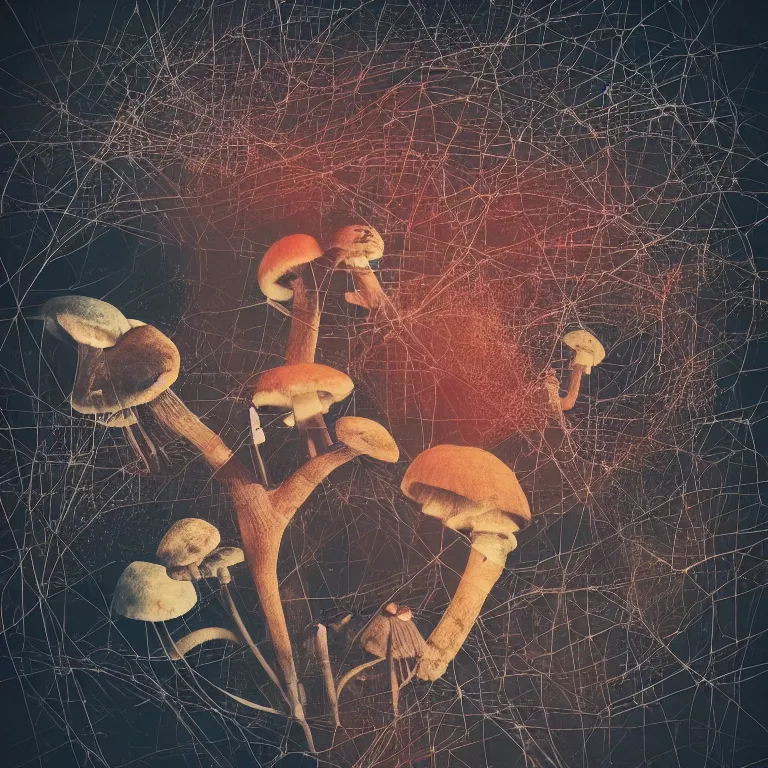 Image similar to double exposure of dally life, symbols of live, explosion, love is the most relevant theme, love is infinity, love is begin of all, 8 k resolution, artistic mode, artistic, trending on instagram, long exposure, love art, serious, fantasy and dreams vibes, mushrooms style and macro style