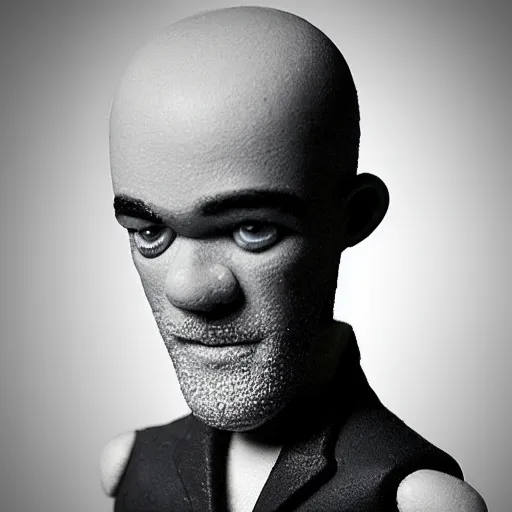 Prompt: claymation michael stipe