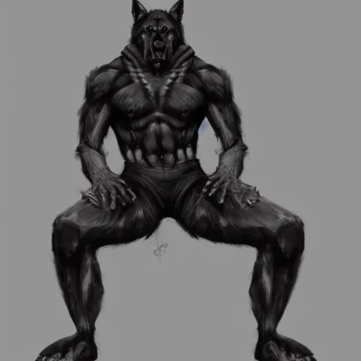 Image similar to a humanoid german shepherd beast - man, wearing gym suit, sitting on a couch, artstation, concept art, smooth, sharp foccus ilustration, artstation