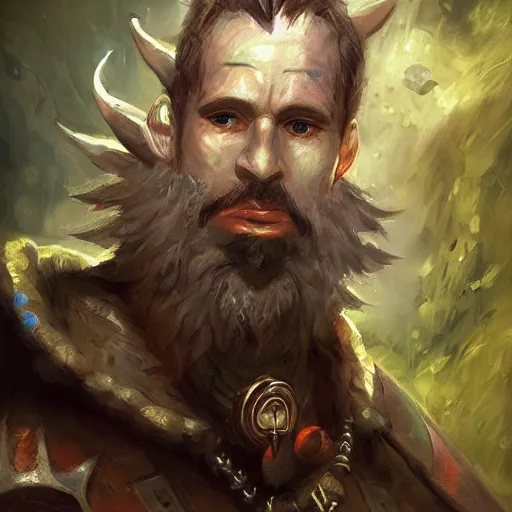 Image similar to Bismark Boy Chaos Myrmidon Portrait Portrait Portrait Planescape Torment Vagrant Story Final Fantasy Character Time Druid Face Head Eyes Jordan Grimmer Oleg Zherebin Till Freitag Tamas Medve Todor Hristov Ilya Repin