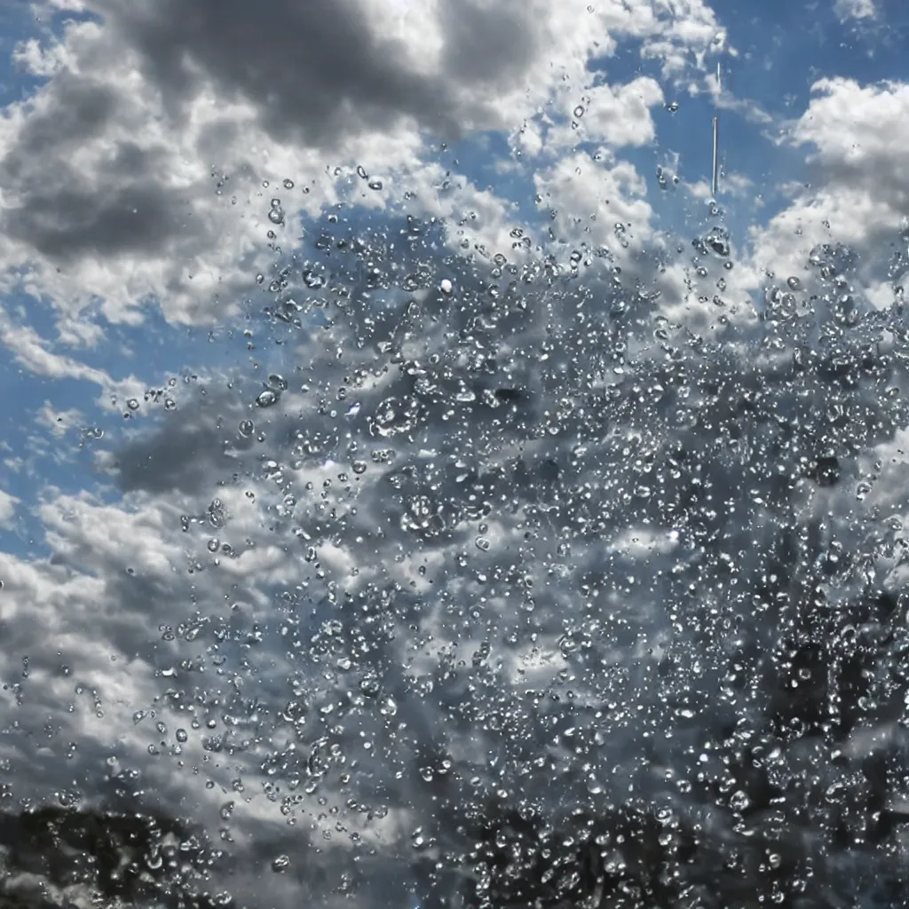 Image similar to a metallic - looking mechanial tool to make clouds from bottled water