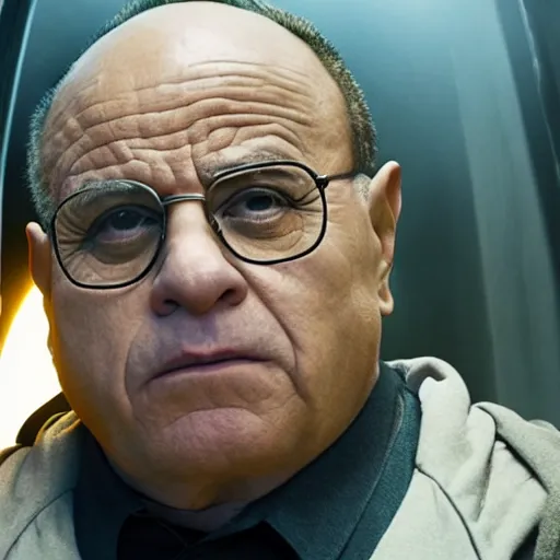 Image similar to danny devito in breaking bad , 8k resolution, full HD, cinematic lighting, award winning, anatomically correct