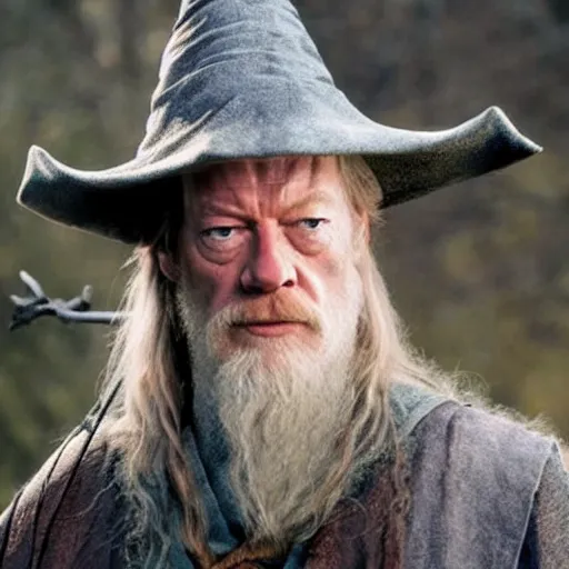 Image similar to iain glen as gandalf