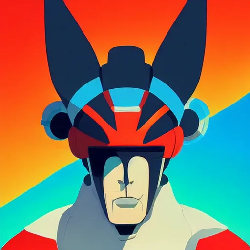 Image similar to face icon stylized minimalist space dandy, loftis, cory behance hd by jesper ejsing, by rhads, makoto shinkai and lois van baarle, ilya kuvshinov, rossdraws global illumination