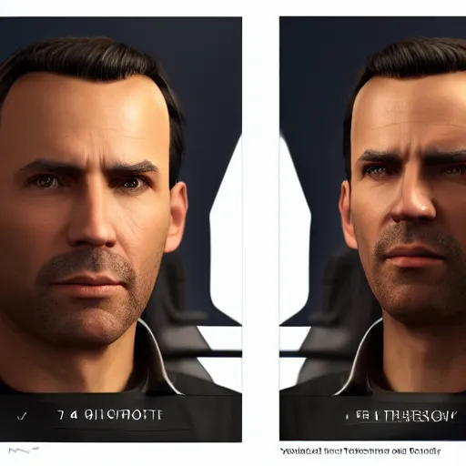 Image similar to [cool NFT CEO portrait, artstation, unreal engine]