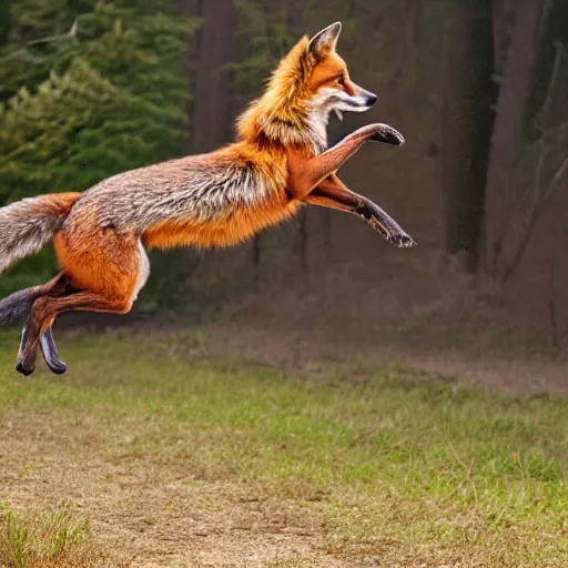 Prompt: the quick brown fox jumps over the lazy dog, 4k ultra realistic photo