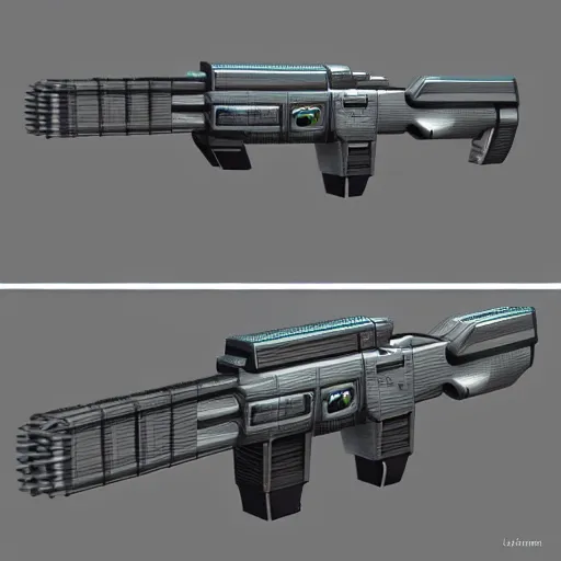 Ilustração Isolada 3d De Renderização De Armas Com Espingarda Com Atirador  Em Primeira Pessoa Ilustração Stock - Ilustração de conceito, ciborgue:  222167668