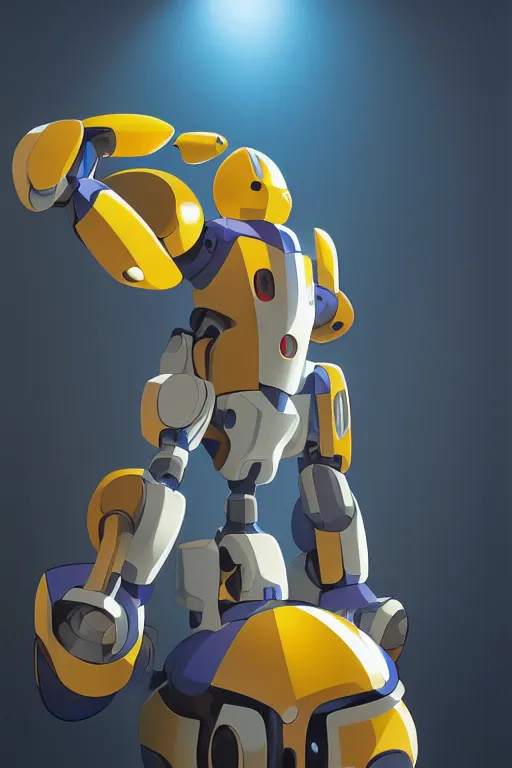 Image similar to metabots medabots medarotto medarot robot minimalist comics, behance hd by jesper ejsing, by rhads, makoto shinkai and lois van baarle, ilya kuvshinov, rossdraws global illumination ray tracing hdr radiating a glowing aura