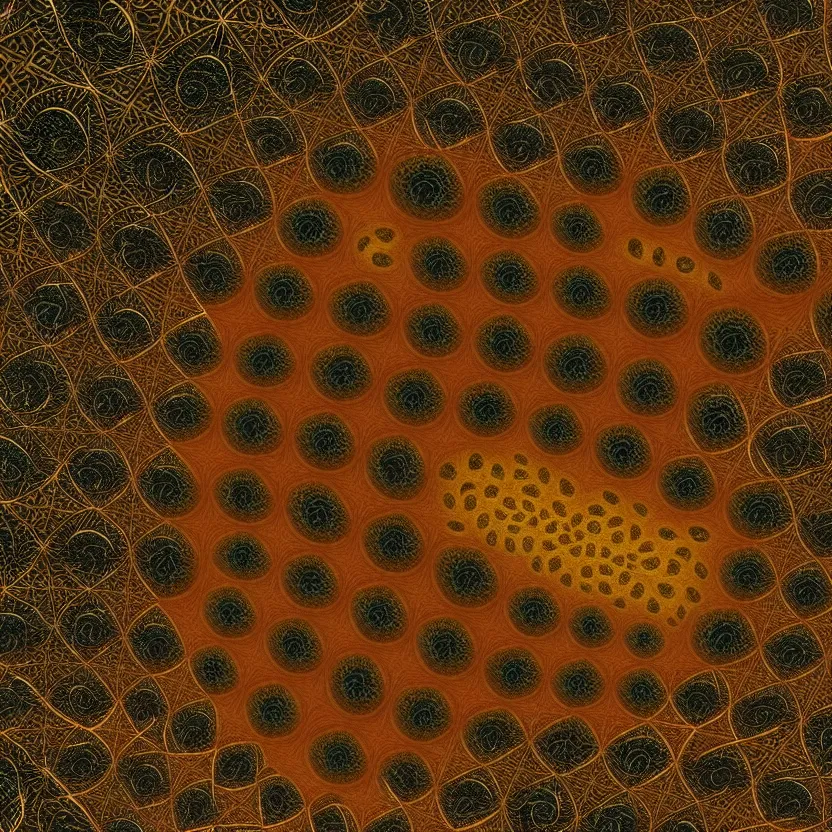 Prompt: kitten hivemind, kitten fractal spiral, matte oil painting, by leonardo da vinci, repeating, infinite recursion, extremely detailed, sharp focus, 4 k