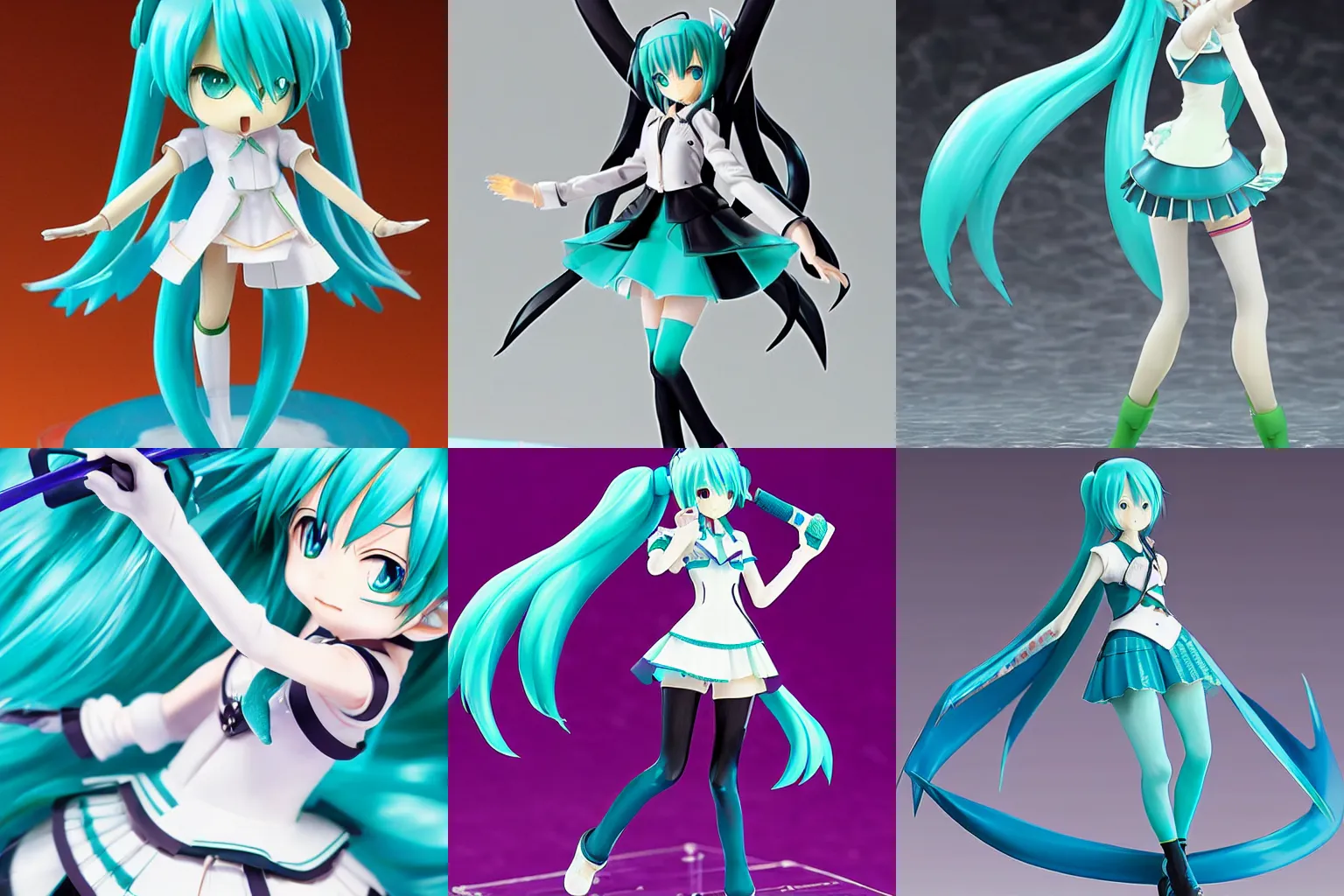 Prompt: hatsune miku extremely detailed, very sharp, vibrant, beautiful - c 1 0