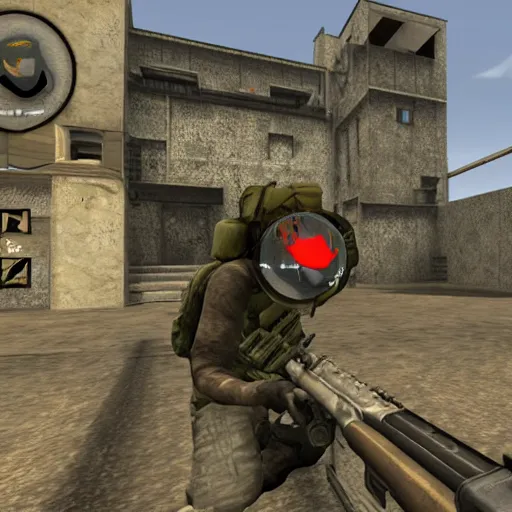 Image similar to fuit shot counter strike