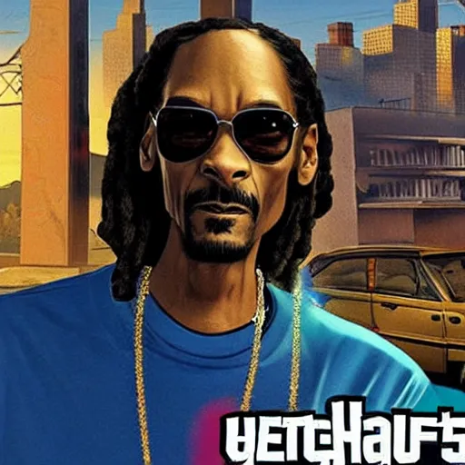 Image similar to snoop dogg in gta 5 cover