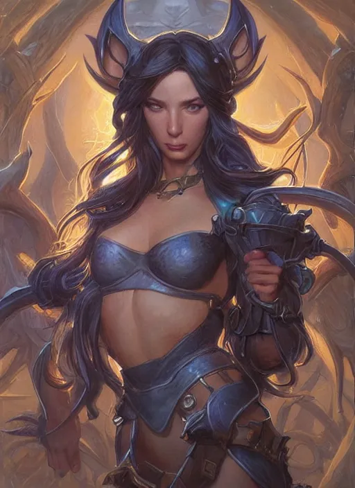 Image similar to caitlyn from league of legends, fantasy art by donato giancola and greg rutkowski, symmetry!!