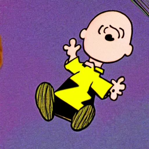 Image similar to Charlie Brown swings a yo-yo