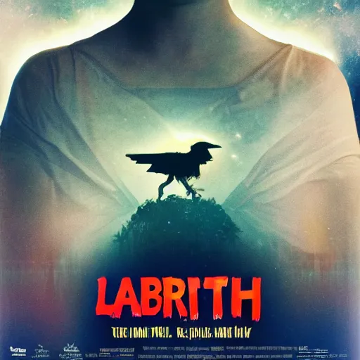 Prompt: poster second part of the movie labirynth -9
