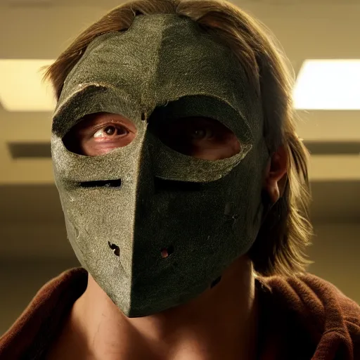 Prompt: Live Action Still of Jerma985 in The Mask Film, real life, hyperrealistic, ultra realistic, realistic, highly detailed, epic, HD quality, 8k resolution, body and headshot, film still