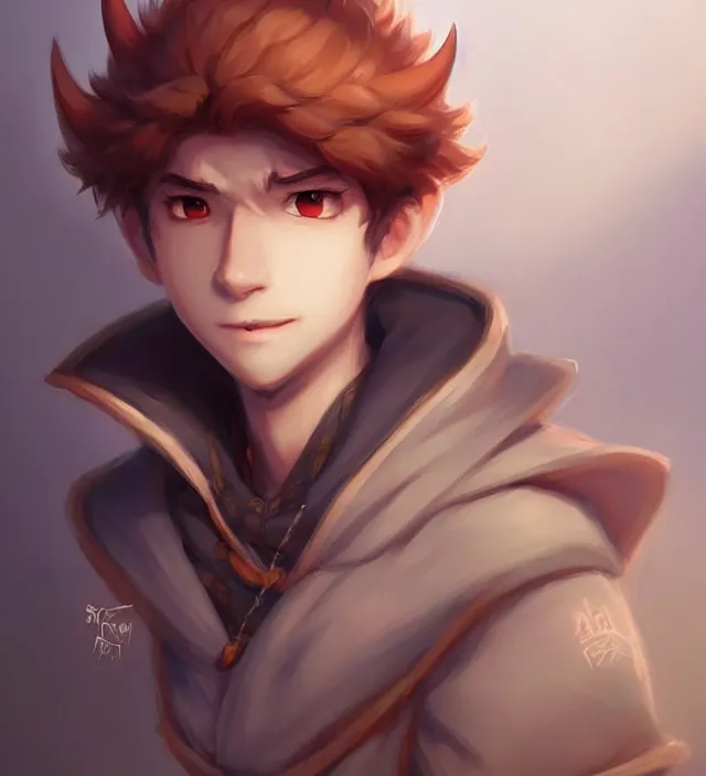 Prompt: character concept art of a cute young male anthropomorphic dragon | | cute - fine - face, pretty face, key visual, realistic shaded perfect face, fine details by stanley artgerm lau, wlop, rossdraws, james jean, andrei riabovitchev, marc simonetti, and sakimichan, trending on artstation