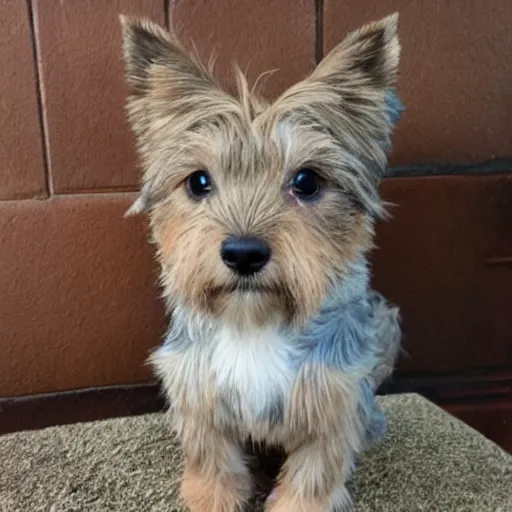 Image similar to Norfolk terrier pokemon, lightning