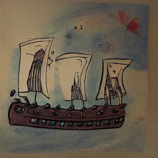 Image similar to pirate spaceship by burns, jim