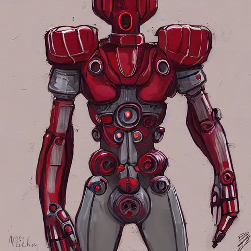 Image similar to an insectoid humanoid in diplomatic garb, crimson and white color scheme, sci fi character portrait by matt rhodes