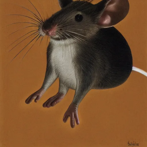 Prompt: portrait of a mouse as an egyptian pharaoh