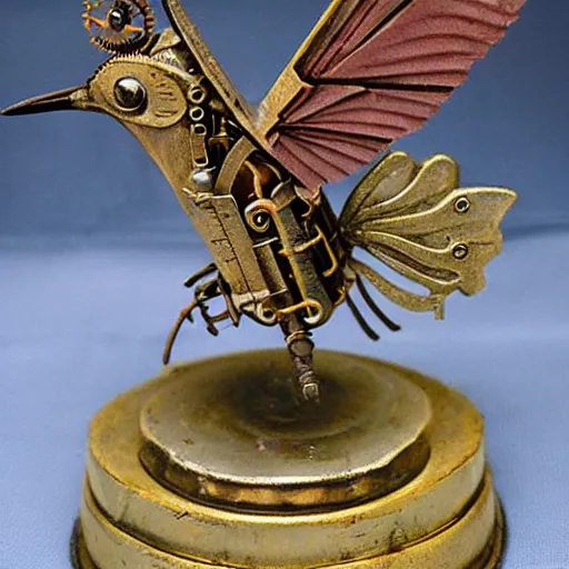 Image similar to steampunk!!!! Hummingbird