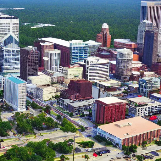 Prompt: still of a city in tennessee alabama florida