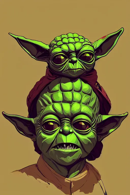 Prompt: a study of cell shaded portrait of Yoda as a Grand Theft auto 5 character, llustration, post grunge, concept art by josan gonzales and wlop, by james jean, Victo ngai, David Rubín, Mike Mignola, Laurie Greasley, highly detailed, sharp focus, alien, Trending on Artstation, HQ, deviantart, art by artgem