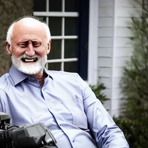 Image similar to photograph of hide the pain harold