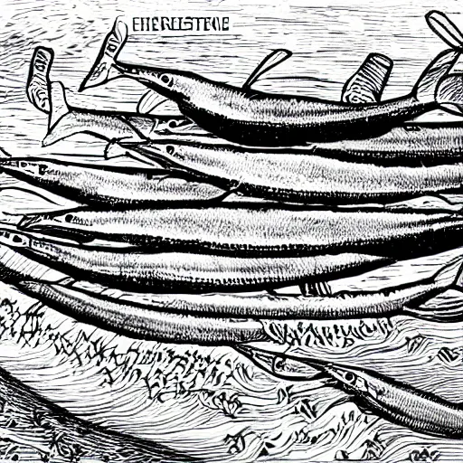 Image similar to herring line art