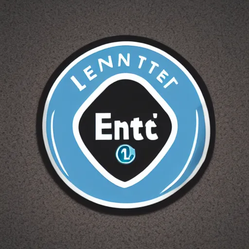 Image similar to logo of a fictional company L'Enfante