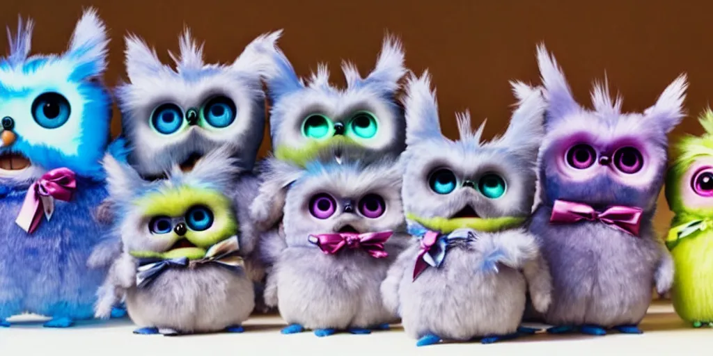 Image similar to gray - scott reaction diffusion of furbies