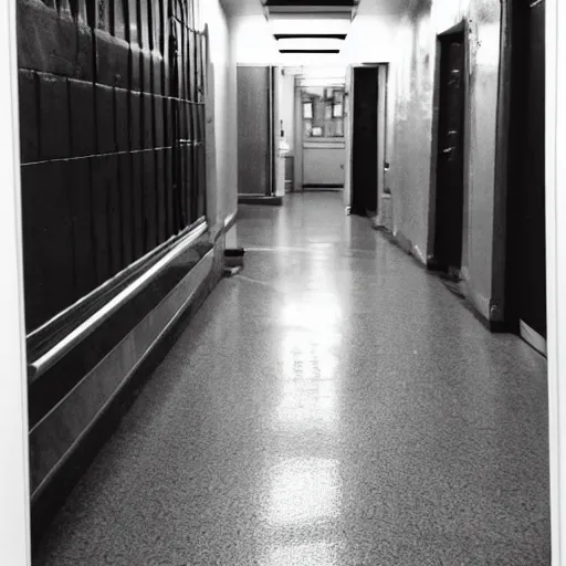 Image similar to homeless hallway, craigslist photo