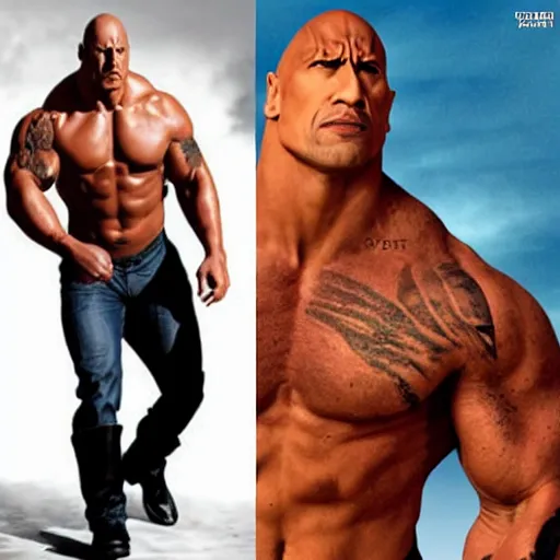 Image similar to Dwayne Johnson is Syndrome from the Incredibles